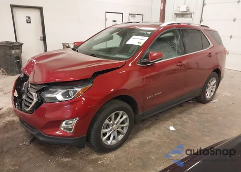 2018 Chevrolet Equinox Lt из США, поврежденный, VIN 3GNAXSEV8JS547521